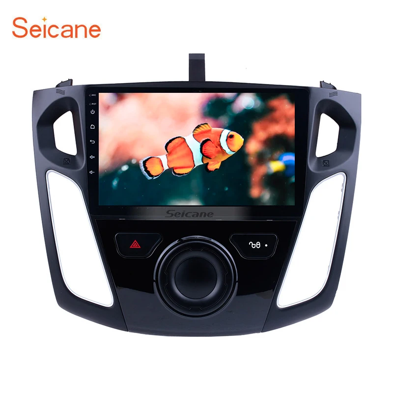 Seicane 2Din 9 &quotAndroid 1 автомобильный Радио плеер GPS Гб + 16 Wifi стерео для Ford Focus 2011 2012 2013 2014
