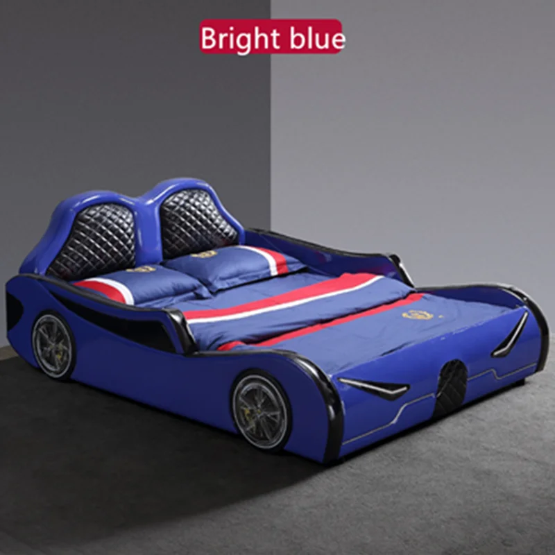 Роскошная деревянная автомобильная кровать для детей умная кровать|Наборы