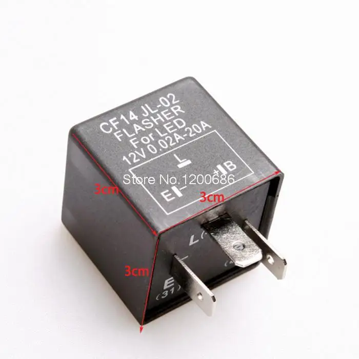 3 контактное автомобильное светодиодное мигающее реле для сигнала поворота|flasher