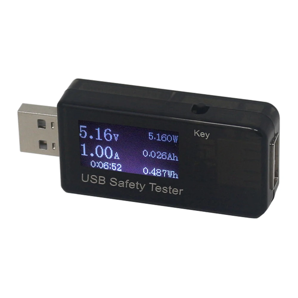 ЖК-дисплей USB Напряжение измеритель тока детектор батарея тестер Вольтметр Амперметр мощность ёмкость тестер для телефона Ipad зарядки