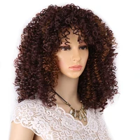 amir brown wig synthetic curly wig for women with baby hair wigs cosplay perruque black blonde burgundy wig