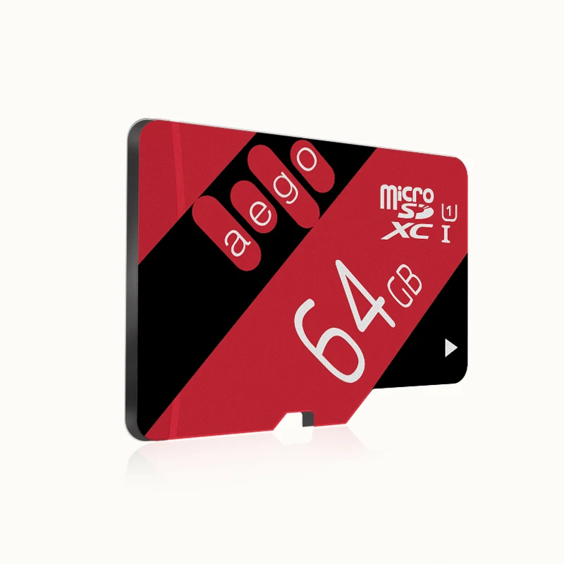 Высокоскоростная карта памяти AEGO 64 ГБ micro SD класса 10 UHS I (U1)/UHS (U3) с адаптером