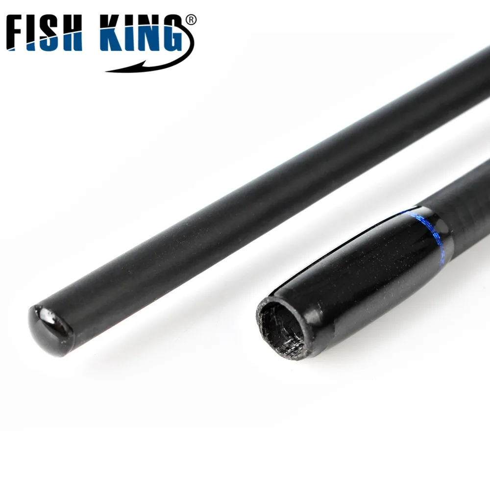 Рыболовная удочка FISH KING из мягкого углеродного волокна 5 цветов 2 1 7 м секции вес