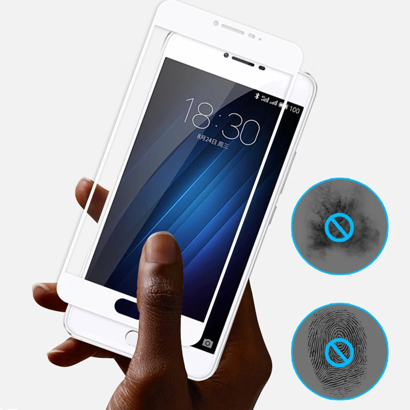 3D закаленное стекло с полным покрытием для Meizu M3 Note M3note 5 дюйма защитная пленка
