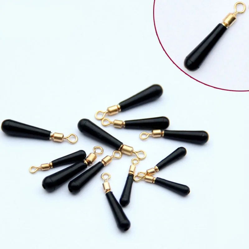 30 шт./лот рыболовные снасти блок вращение дрейф аксессуары поплавок медные и