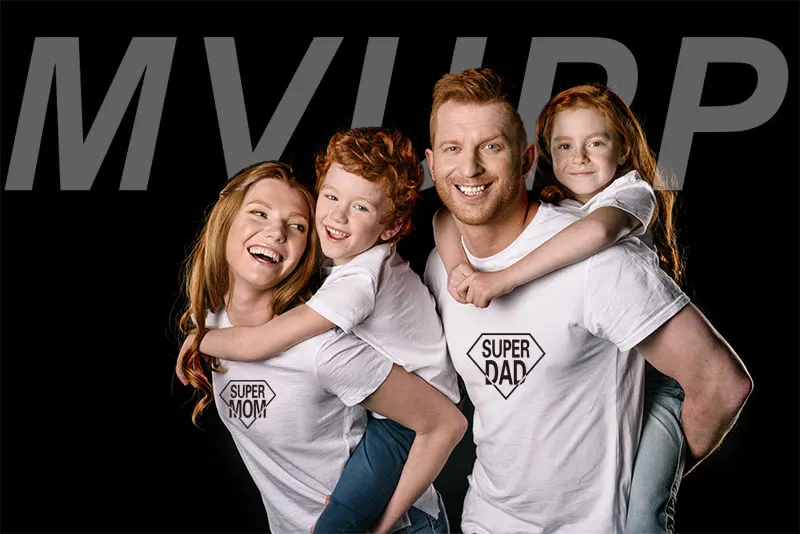 Футболка с надписью «Super dad mom kids» Одежда для всей семьи с бриллиантами для мамы, дочки, папы и сына одинаковые комплекты для мамы и ребенка