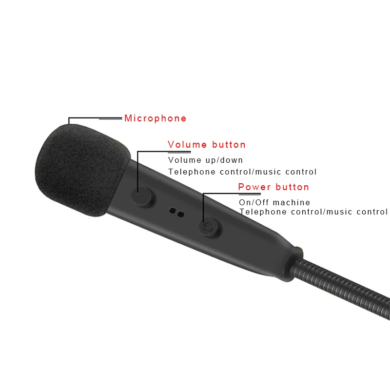 Шлем Bluetooth гарнитура Interfone 15 м CSR чип 270 мАч 12 часов разговора микрофон динамик MP3