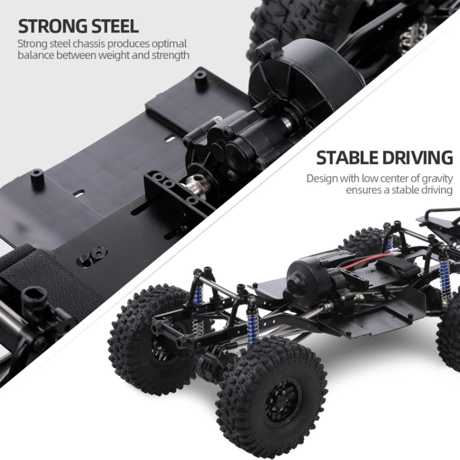 313 мм Колесная база Шасси Рама для 1/10 AXIAL SCX10 II 90046 90047 RC Гусеничный альпинистский Автомобиль DIY