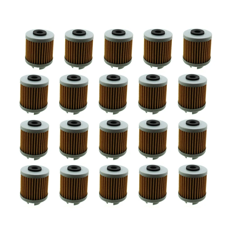XLSION 20 шт. масляные фильтры для CB50R DREAM 50R Minicross ATC125M TRX125 Honda #15412-HB6-003 MiniGP Minimotard PitBike |