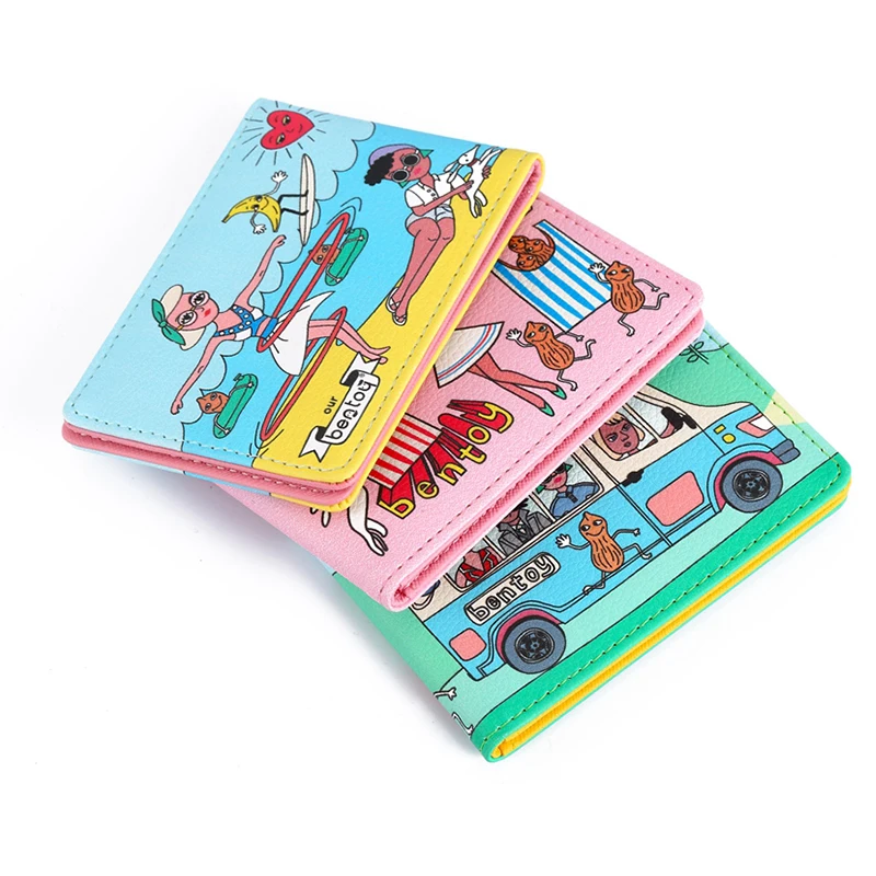 Индивидуальный Женский кошелек с забавными персонажами для визиток и