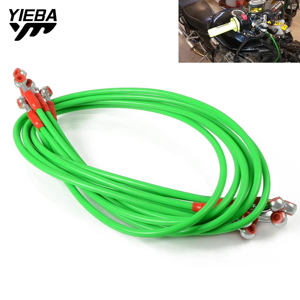 Для Kawasaki ZRX1100/1200 ZX1400/ZX14R/ZZR1400 H2/H2R мотоцикл Гидравлический тормозной шланг плетеный