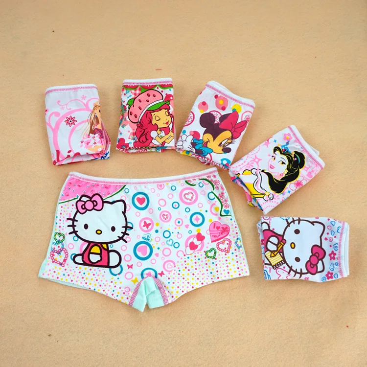 Персонаж Стиль для девочек детское нижнее белье трусы плавки мальчика с принтом