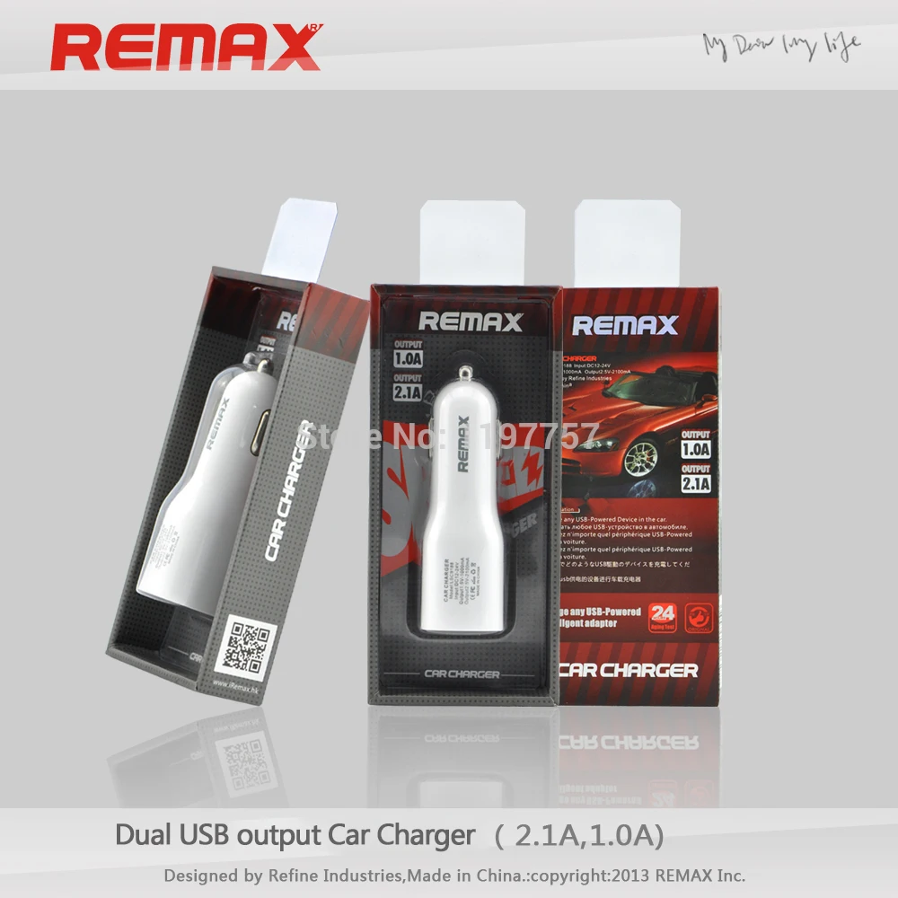 Remax автомобиля Зарядное устройство 2 USB Выход | Мобильные телефоны и аксессуары