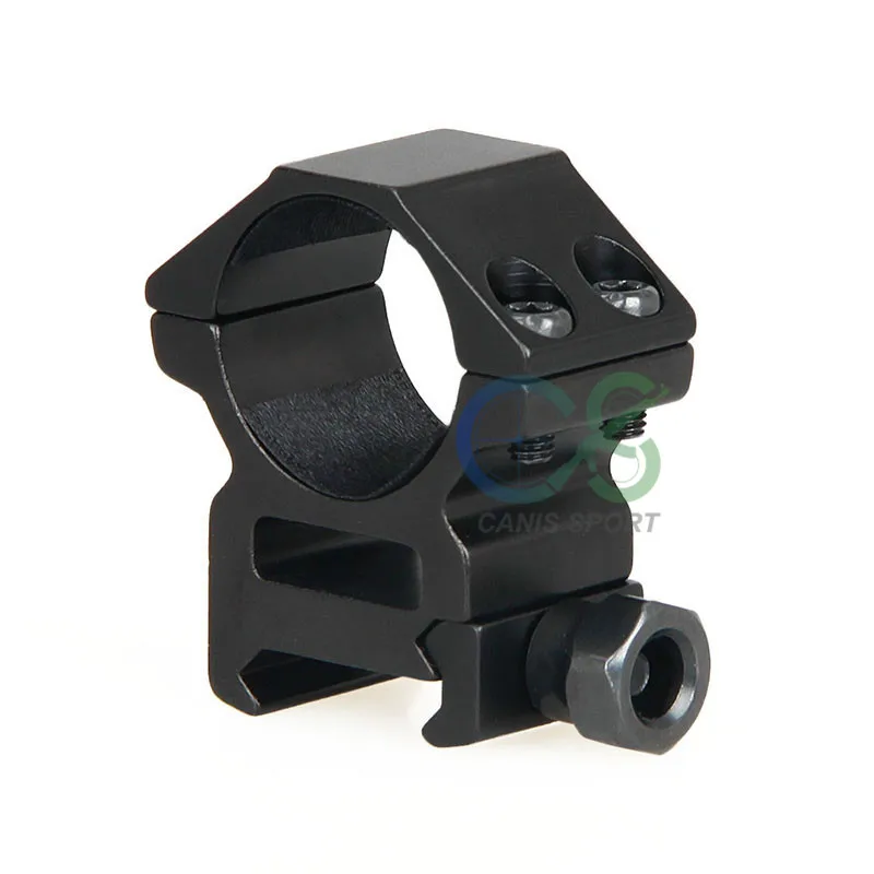 Canis Latrans Scope Mount для 1 дюймовых труб 21 2 мм Rail Picatinny Weaver кольца среднего профиля (набор