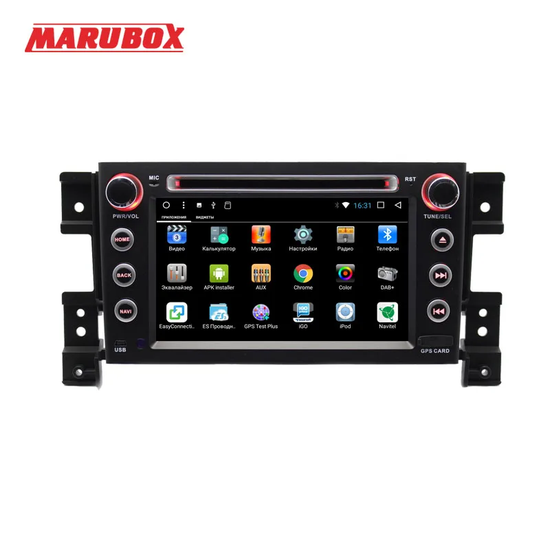 MARUBOX 7A905DT3 Штатная магнитола для Suzuki Grand Vitara Android 7.1 Четырехядерный процессор Allwinner