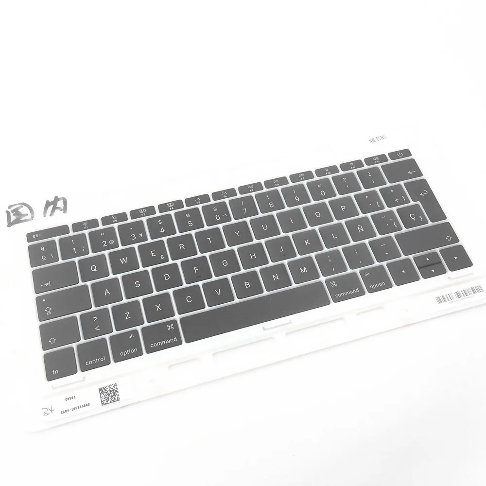Ключ Keycap для Macbook Pro Retina 13 3 дюймов A1708 испанская клавиатура Замена ключей 2016 2017
