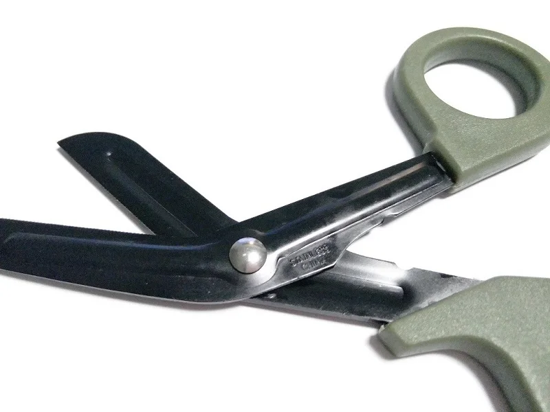 EMT EDC выживания фельдшер медицинский спасательный изогнутые лезвия ножницы травма Марля IFAK аварийная Первая помощь бандажные ножницы открытый