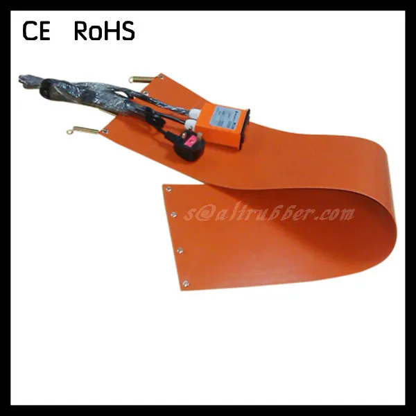 Силиконовый обогреватель масляного барабана нагреватель 220 л 2000 x мм в Вт с