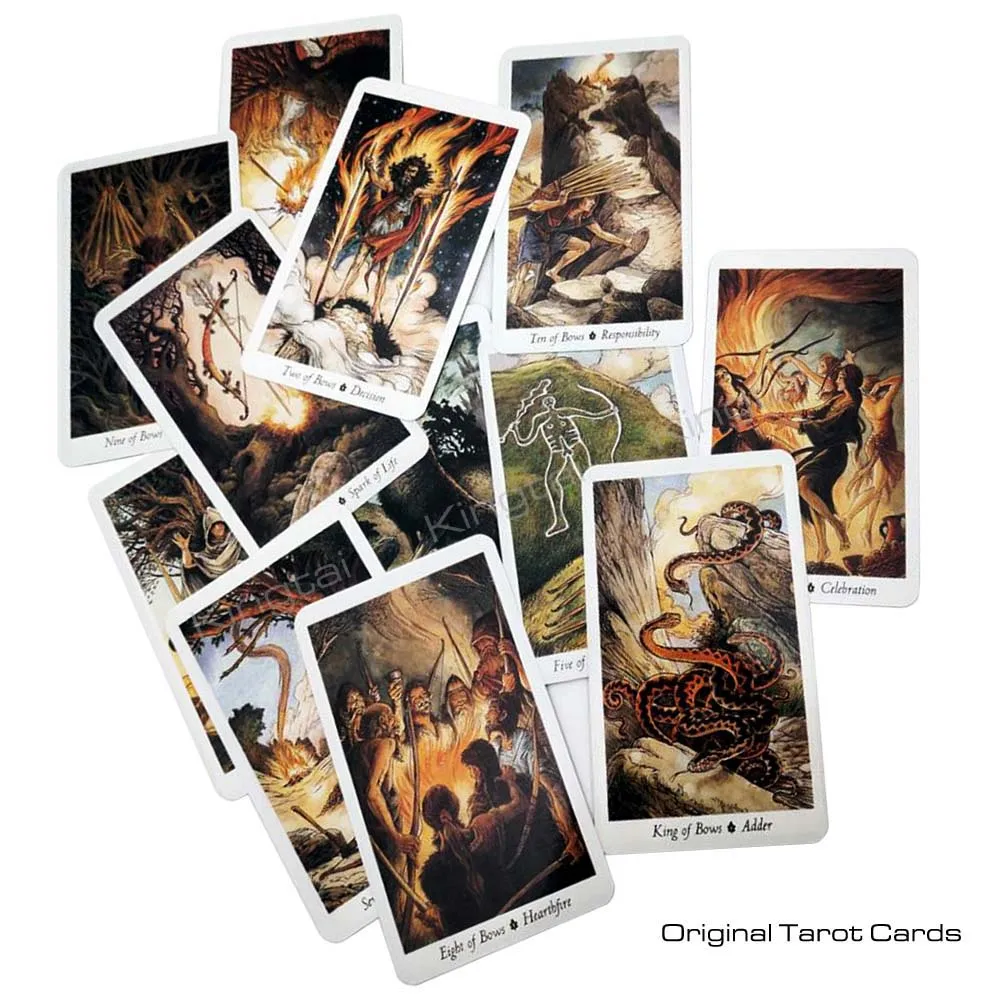 The Wild wood tarot cards английская версия чтение fate divination игральные карты, настольные игры для личного пользования magic the gathering 78