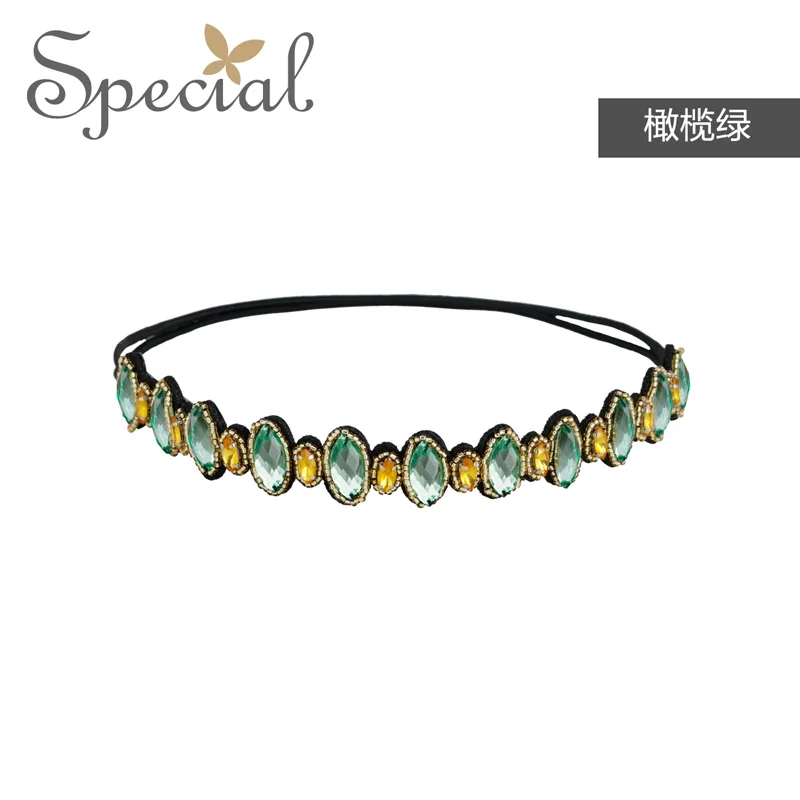 Special anti-skid elastic hair decoration princess hoop rope head silhouette diary S1931H | Украшения и аксессуары