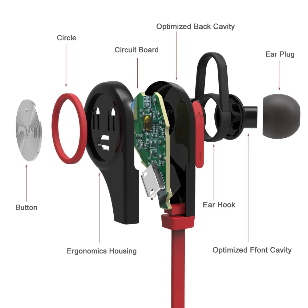 Беспроводные наушники в ухо Q9 с Bluetooth, новые, высокого качества для спорта и музыки на телефоне.