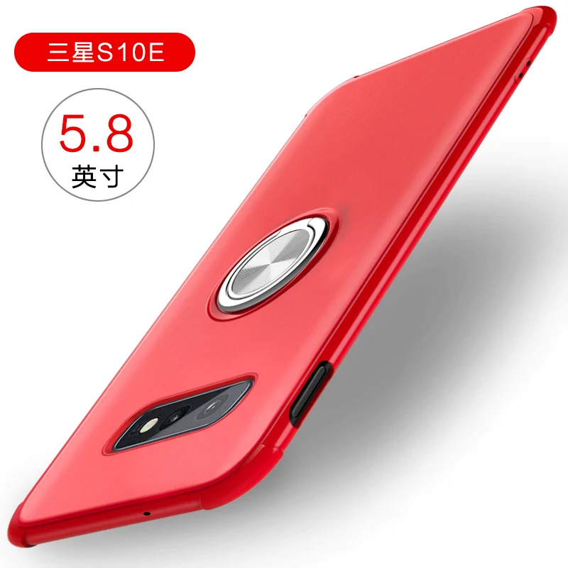 FOR Samsung Note9 S9 S9PLUS S10 S10PLUS S10LITE Luxury four-corner anti-drop TPU ring bracket series |