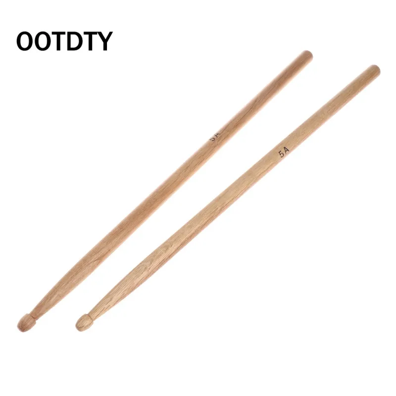 Прочные барабаны OOTDTY 1 пара 5A из дубового дерева Детские джазовые барабанные