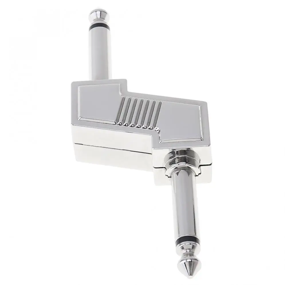 

Portable Z Shape Silver Guitar Bass Effect Pedal Connector