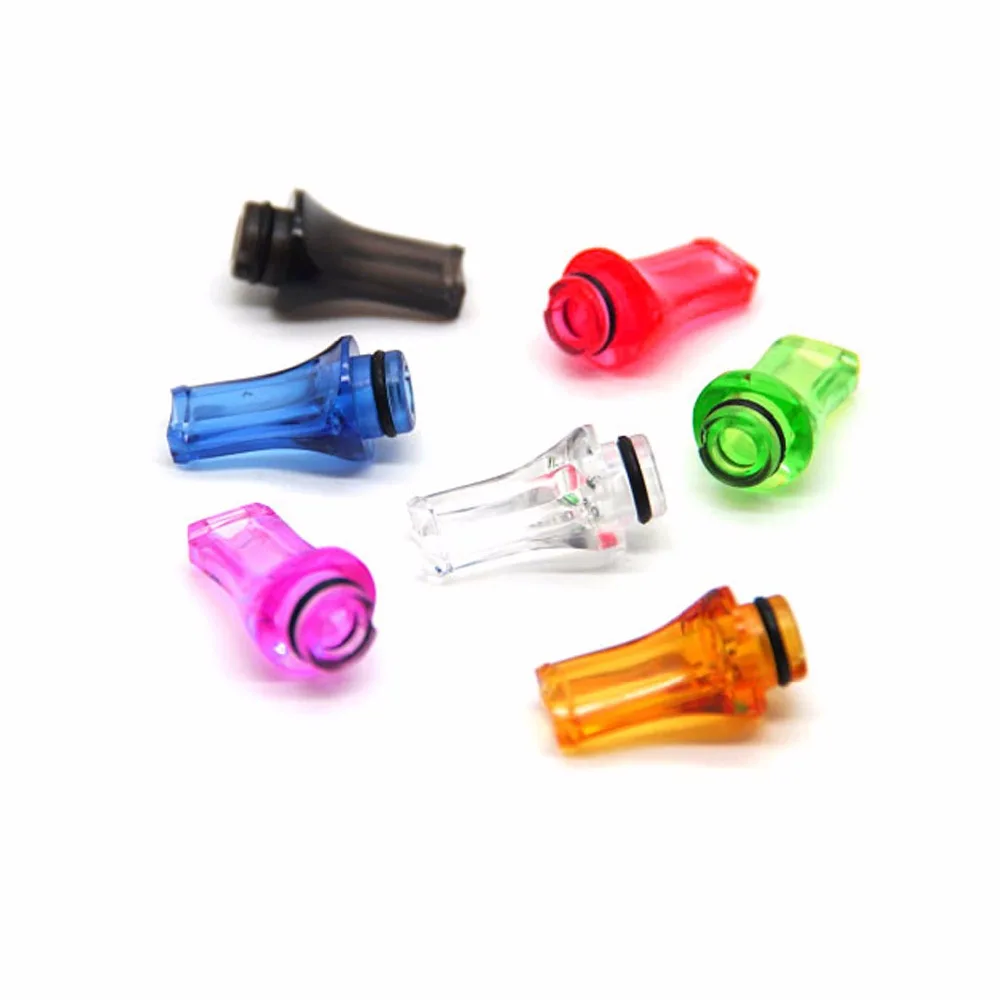 Плоский дрип тип Volcanee Quartz Banger 10 шт./лот 510 для V8 Baby Tank электронная сигарета RDA RTA