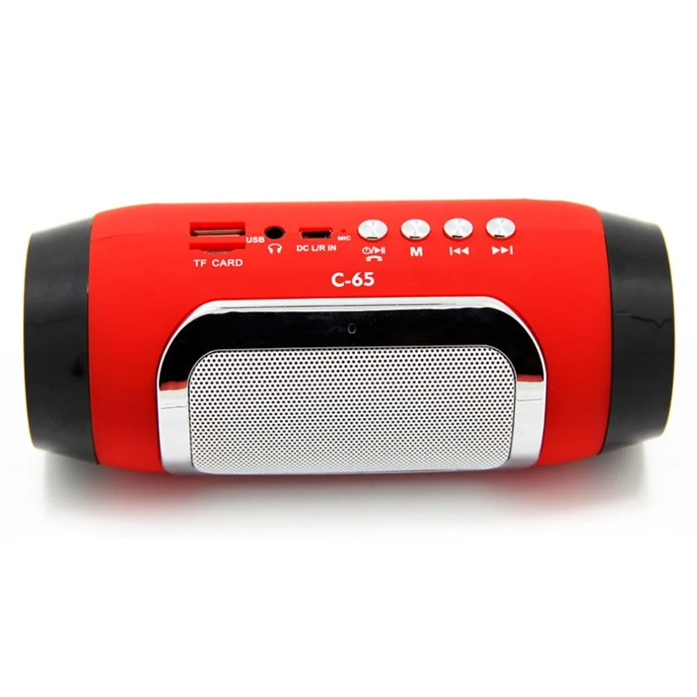 Высококачественный HIFI Портативный беспроводной Bluetooth динамик C 65 стереозвуковая