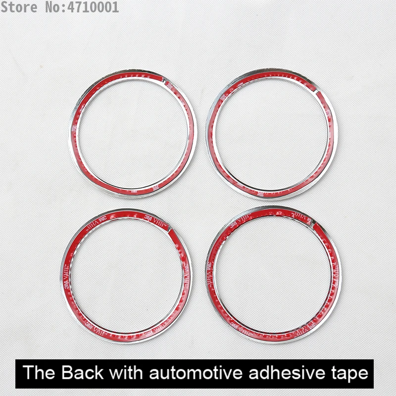 ABS хромированный автомобильный громкий динамик звуковое кольцо аксессуары для BMW