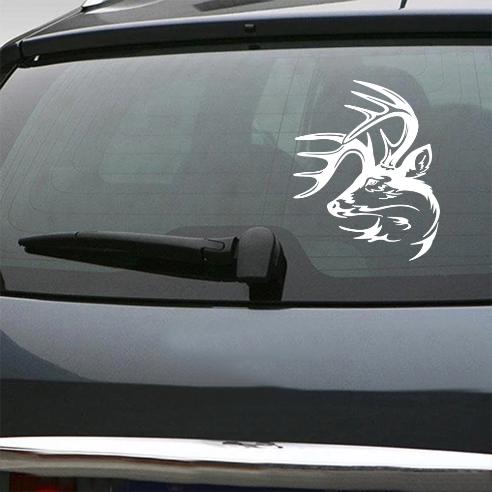 y do stylizacji samochodów Akcesoria Wodoodporna moda Zabawny jeleń Naklejka samochodowa winylowa naklejka dekoracyjna ścienna Notebook Laptop