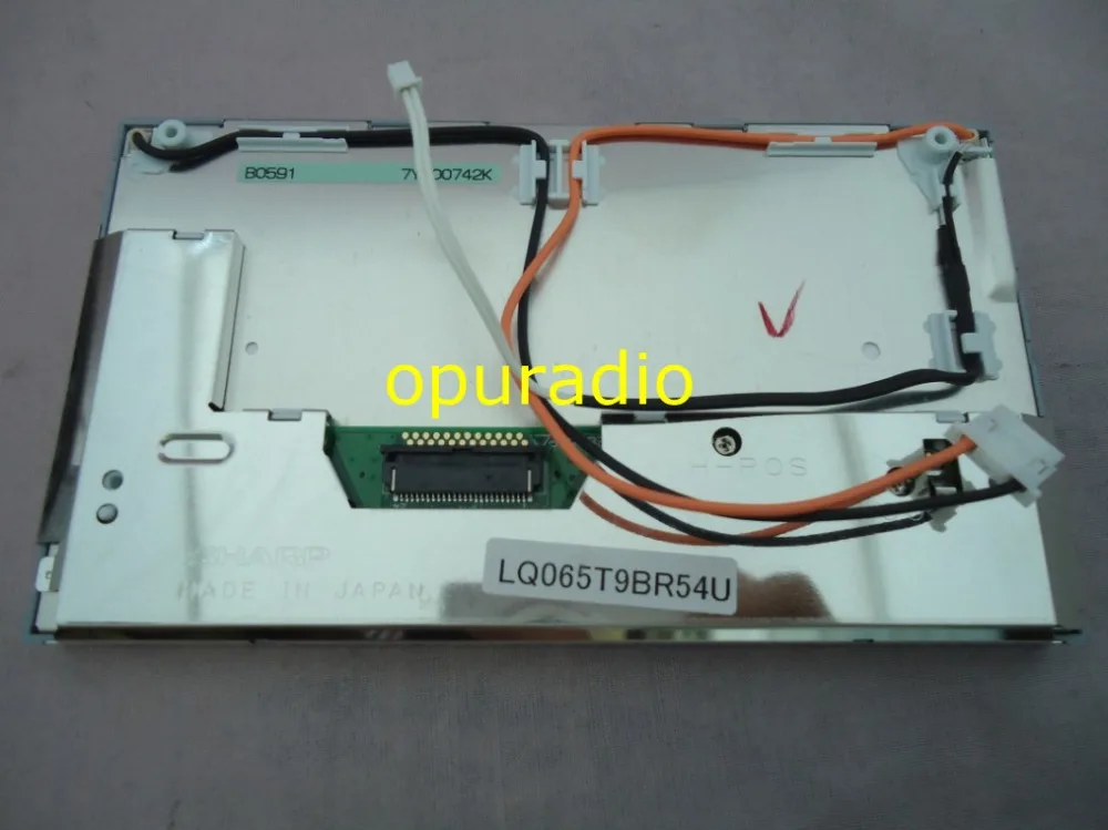 Original 6.5''LQ065T9BR54U LQ065T9BR51U LQ065T9BR52U LQ065T9BR53U LQ065T9BR55U LCD screen display for BM&ampW car navigation system |