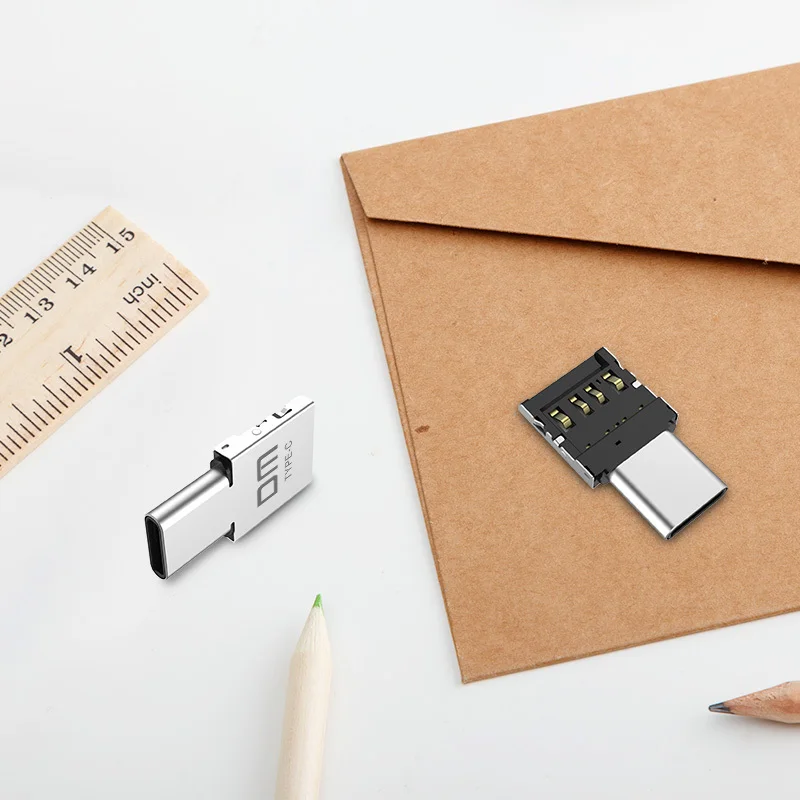 DM AD011 мини TYPE-C адаптер OTG функция превратить обычный USB в Тип C флэш-накопитель |