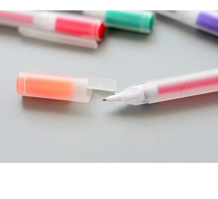 12 шт./лот Muji стиль гелевая ручка 0,5 мм цветная ручка Производитель ручка для школы офиса поставка 12 цветов