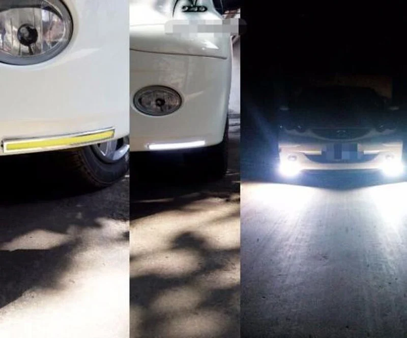 Светодиодные дневные ходовые огни COB 2x17 см для BMW e46 e39 e90 e60 e36 f30 f10 e30 x5 e53 e34 r1200gs f20 m e87