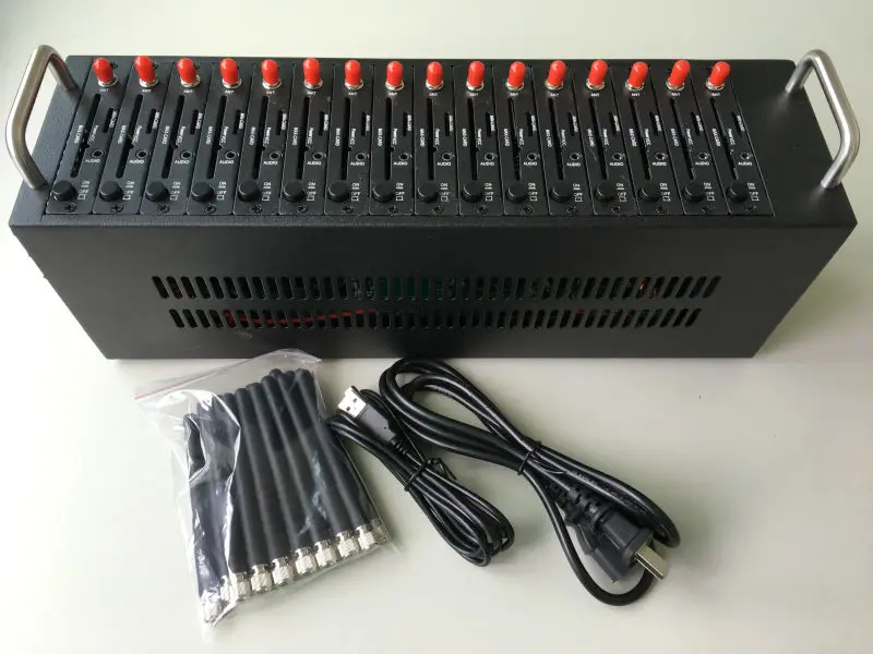 

SIERRA SL6087 module 16 port modem pool,900/850/1800/1900mhz
