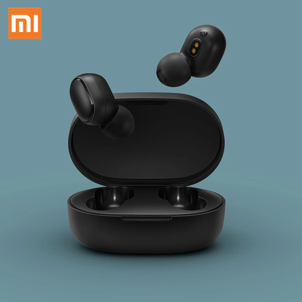 100% оригинальные Xiaomi Redmi AirDots TWS Bluetooth наушники Стереонаушники MI Беспроводная