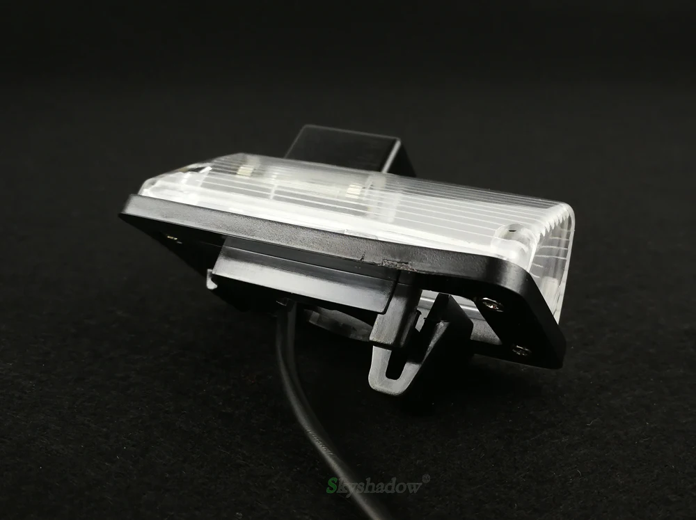 HD Автомобильная CCD камера ночного видения Водонепроницаемая 4 LED резервная