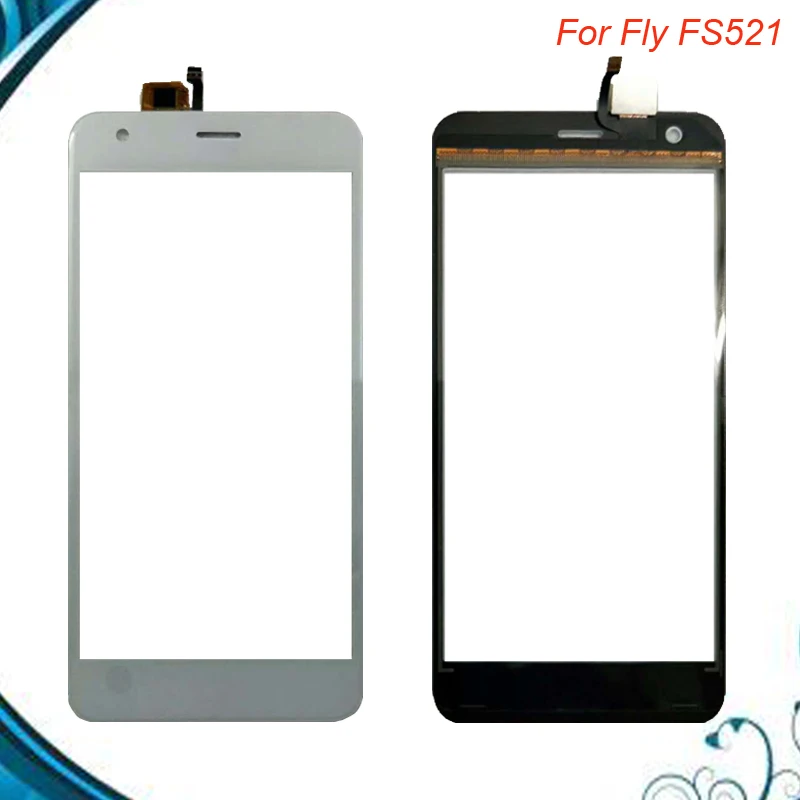 Высокое качество сенсорный экран дигитайзер для Fly FS521 FS 521 сенсор Передняя