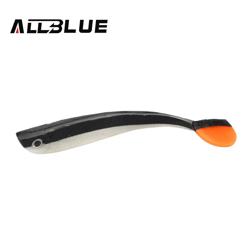 

ALLBLUE 4pcs/lot 6g/11cm Handmade Soft Bait Fish Fishing Lure Shad Manual Silicone Bass Minnow Bait Swimbaits Plastic Lure Pasca