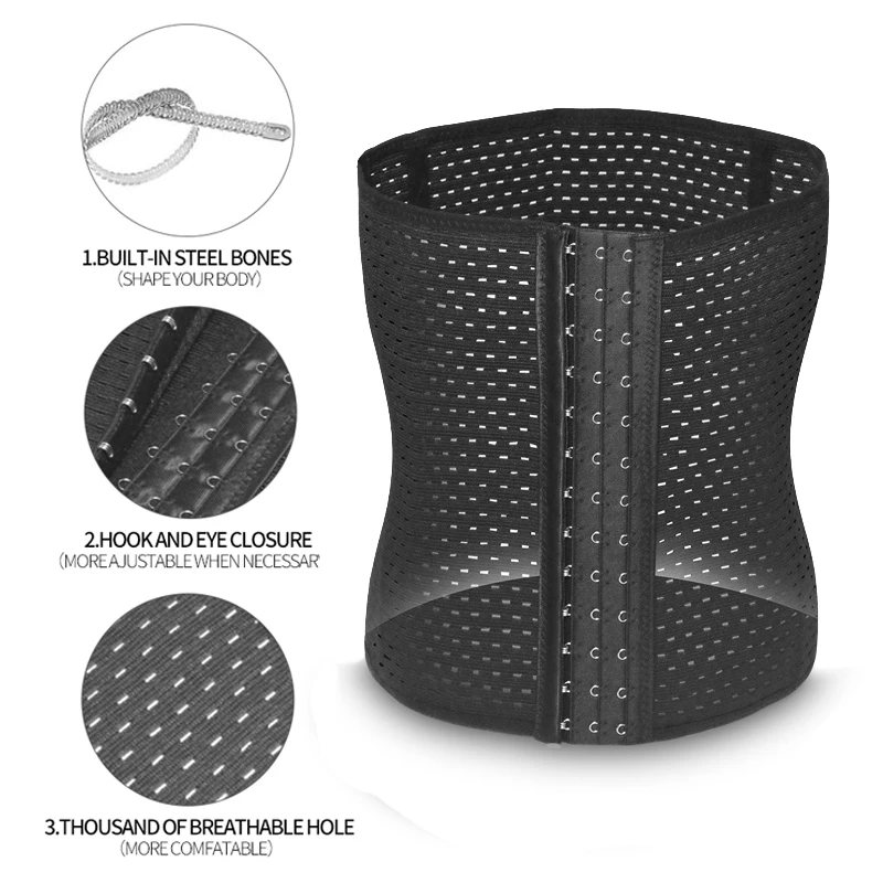 Дышащий Талия Тренер Женщины Пояс Для Похудения Body Shaper Тонкий Корсет для
