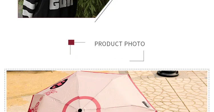 Top Quality Anime NARUTO Akatsuki Uchiha Itachi Cosplay Props Red Cloud Symbol Hokage Umbrella PVC Metal Parasol Collection New