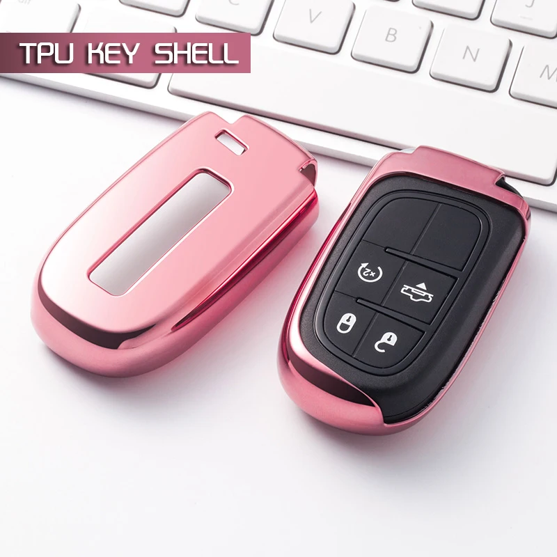 Чехол для ключа дистанционного управления из ТПУ чехол Dodge Journey зарядное