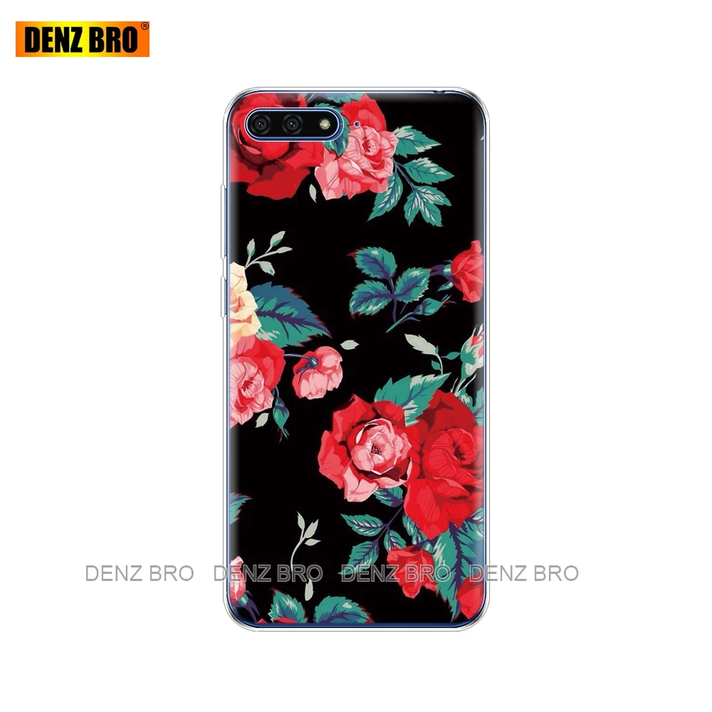 61678 Силиконовый чехол для huawei Y6 чехол 5,7 дюймов Atu-L21 телефон для huawei Y6 Prime Защитный Мягкий ТПУ чехол бампер - Цвет: 61678