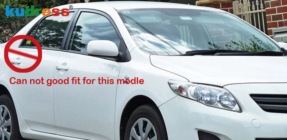 Для Toyota Yaris 2006-2011 2nd GE XP90 для Corolla 09-13 боковая задняя крышка зеркала заднего вида хромированная защита заднего вида