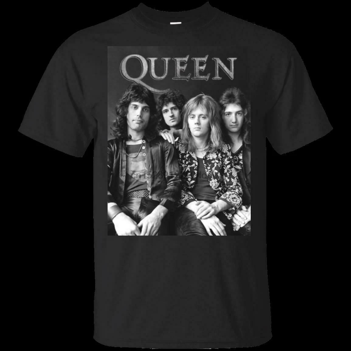 Классическая рок группа QUEEN FREDDIE MERCURY Винтажная футболка с комиксами подарок для