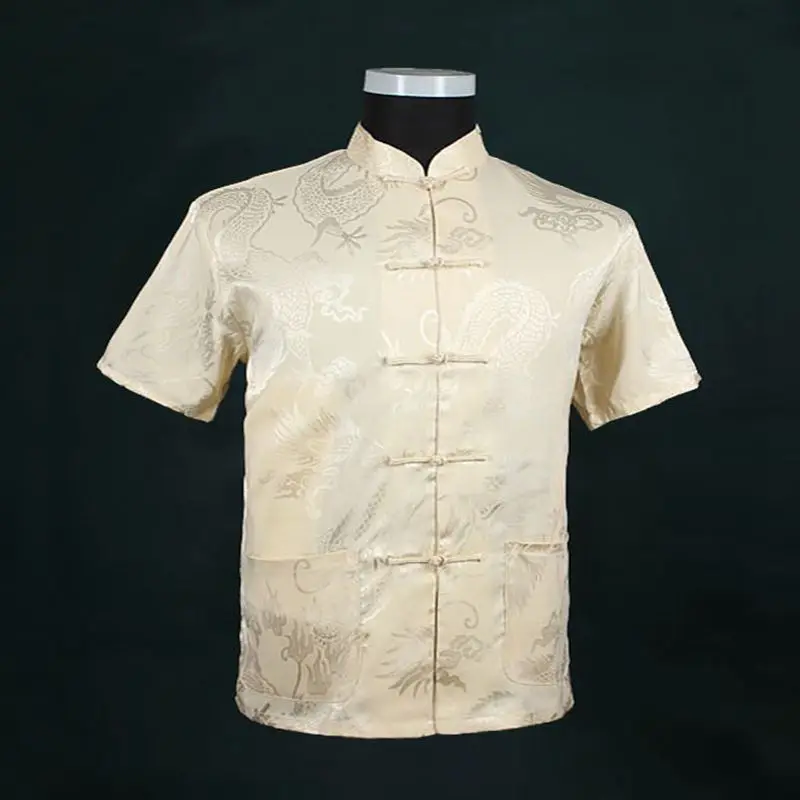 Мужская рубашка с коротким рукавом в китайском стиле|sleeve shirt|sleeved bibshirt shoes |