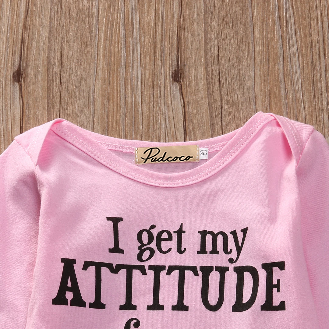 Детский хлопковый комбинезон с длинным рукавом и надписью|infant baby girl romper|baby rompers