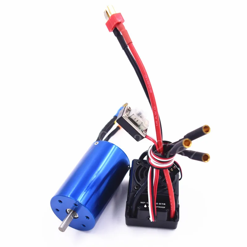 Водонепроницаемый бесщеточный двигатель ESC SBEC 60A 6В/3A Lipo NiMH 3660 3300KV для модели